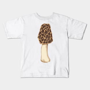 Morel Mushroom Kids T-Shirt